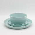 NOUVEAU VIDURE DE TAGNE PORCELAIN Retro Color Glaze Crockery Restaurant des assiettes de maison